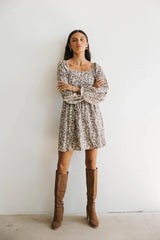 Blythe Smocked Mini Dress FINAL SALE