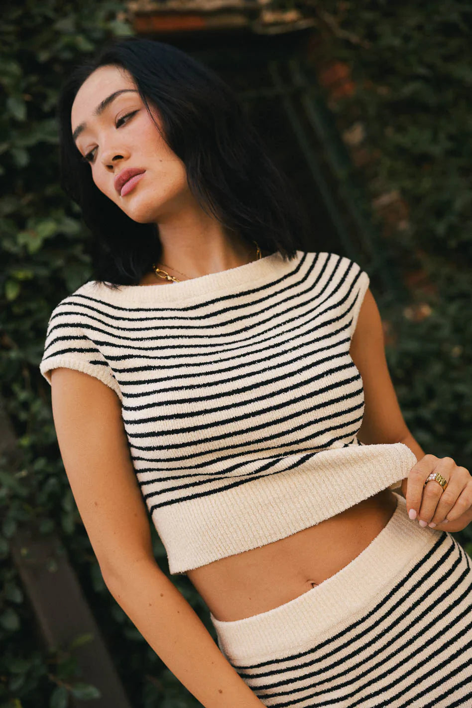 Smith Knit Striped Sweater FINAL SALE
