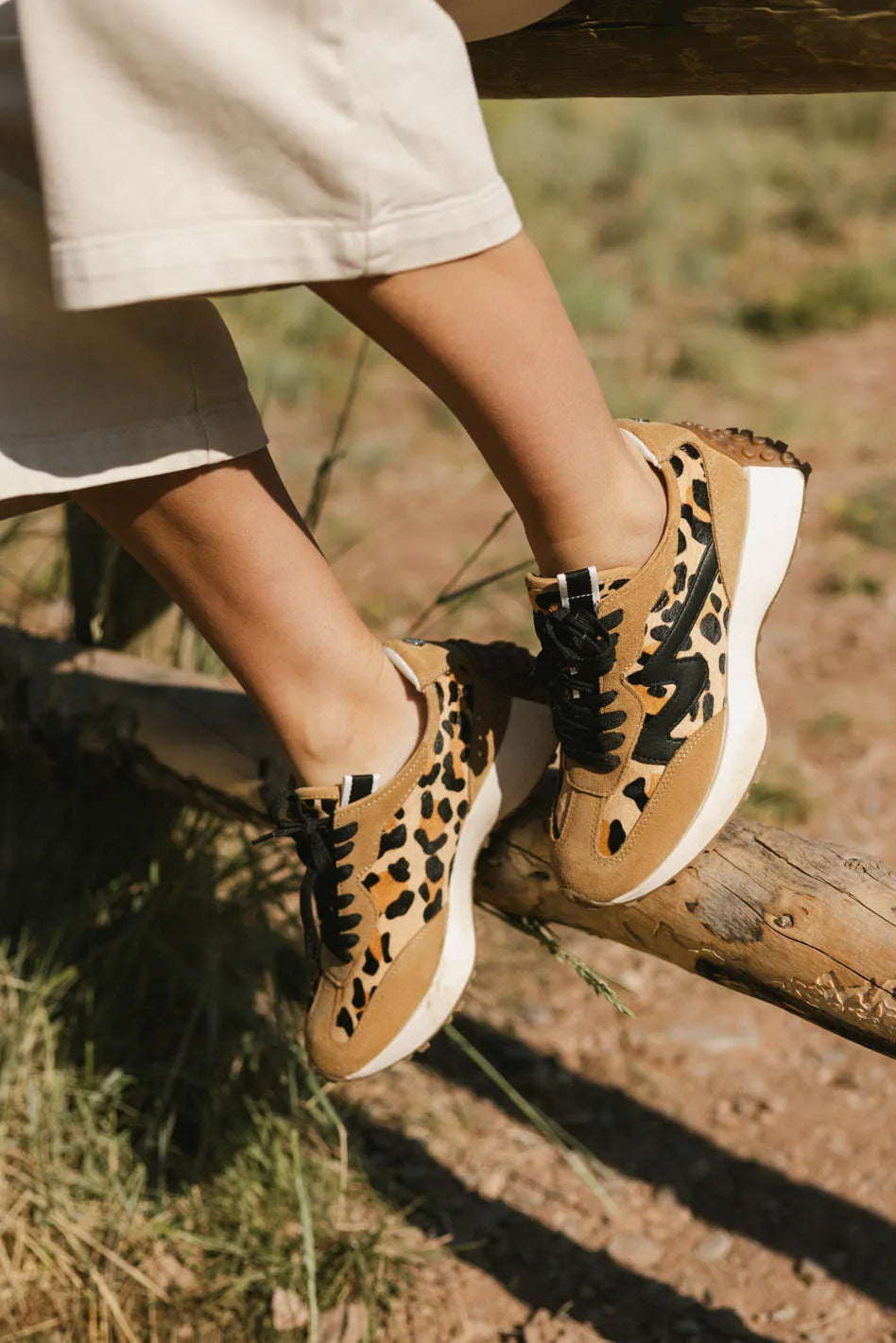 Steve Madden Campo Sneakers in Leopard FINAL SALE