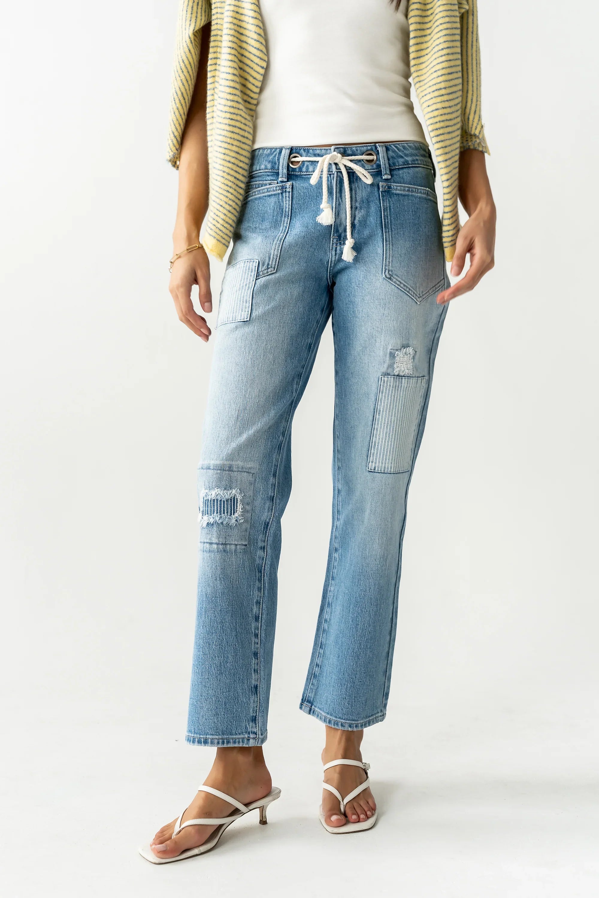 Marty Patchwork Jeans