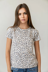 Callan Leopard Top FINAL SALE