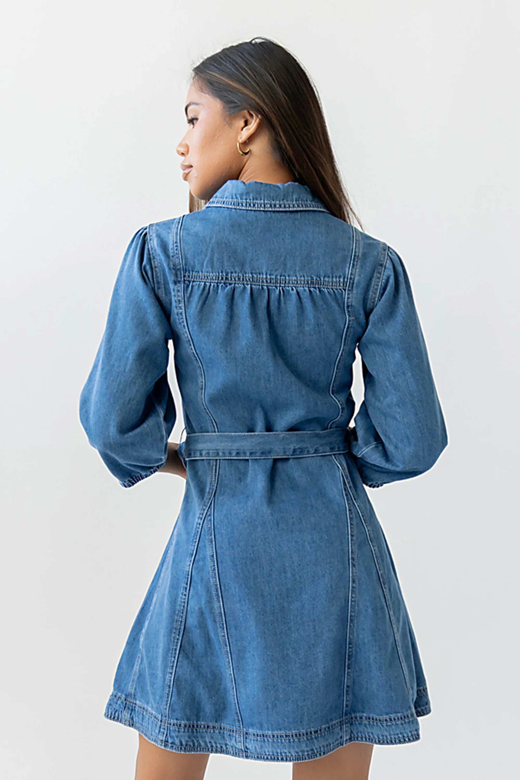 Carter Denim Mini Dress