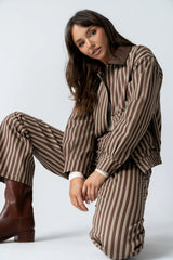 Carla Striped Utility Jacket FINAL SALE