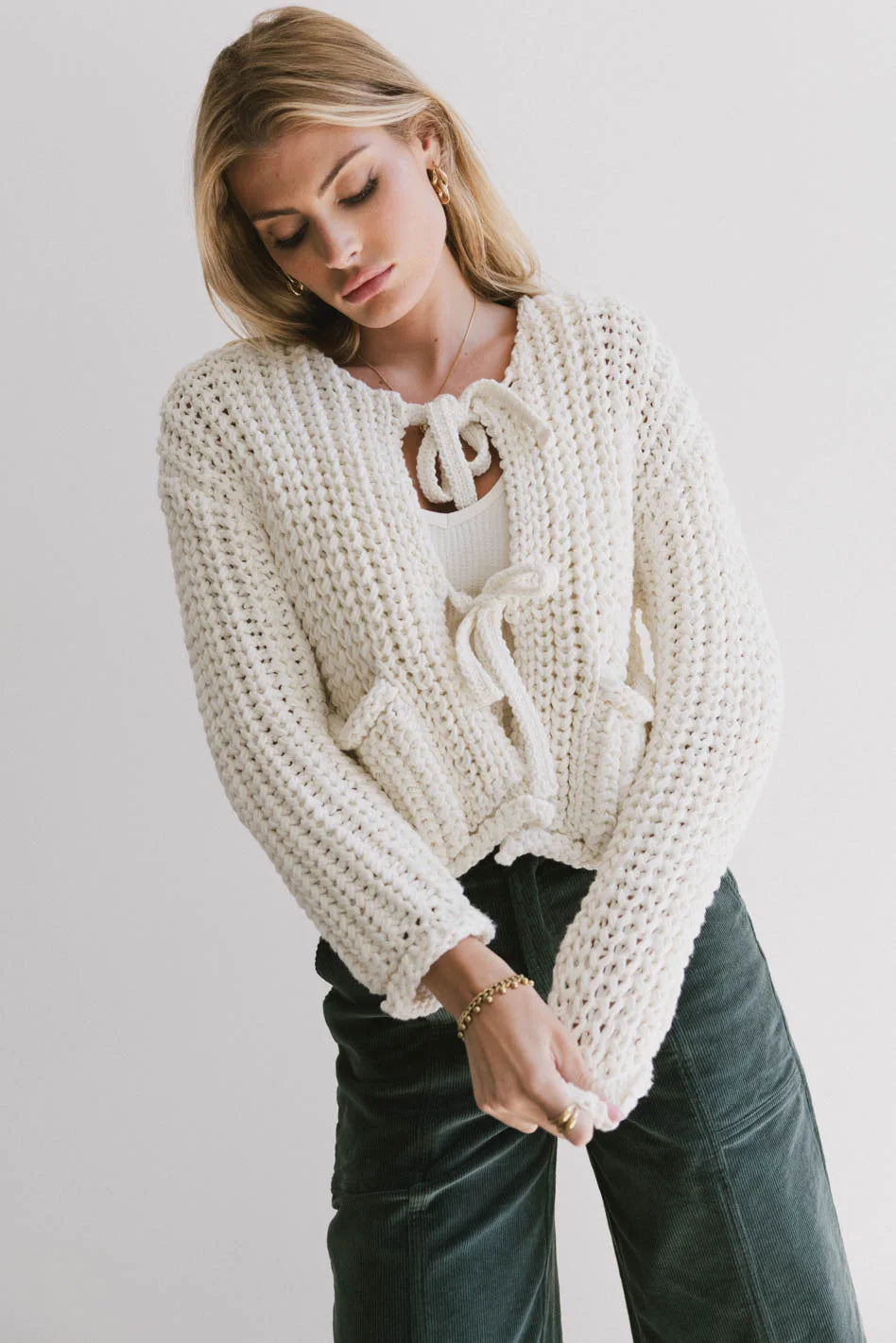 Tamara Chunky Knit Cardigan FINAL SALE