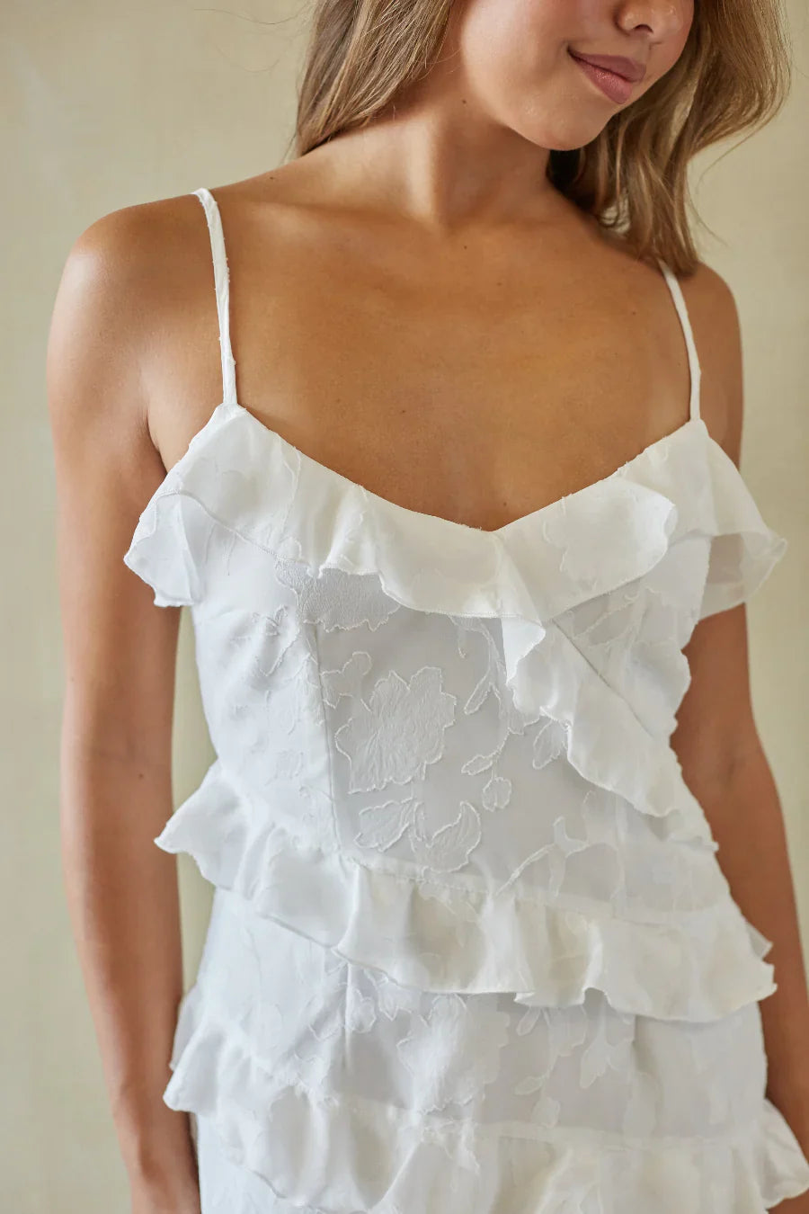 Marisol Ruffle Mini Dress