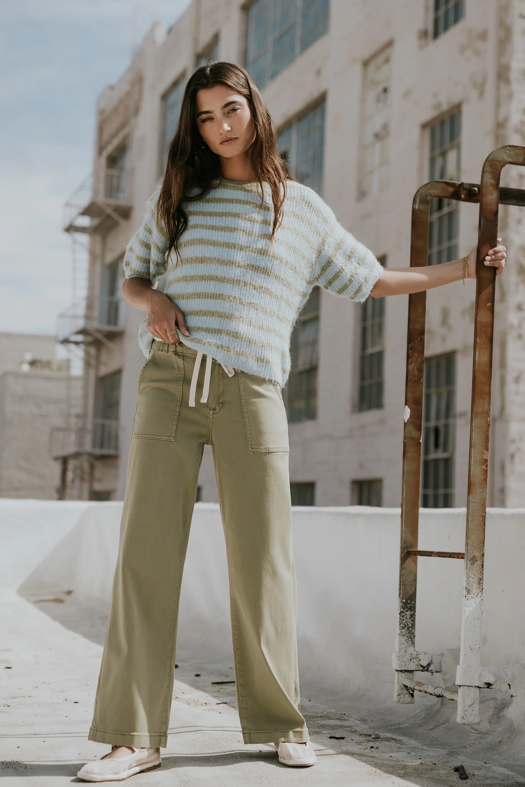 Linny Striped Sweater