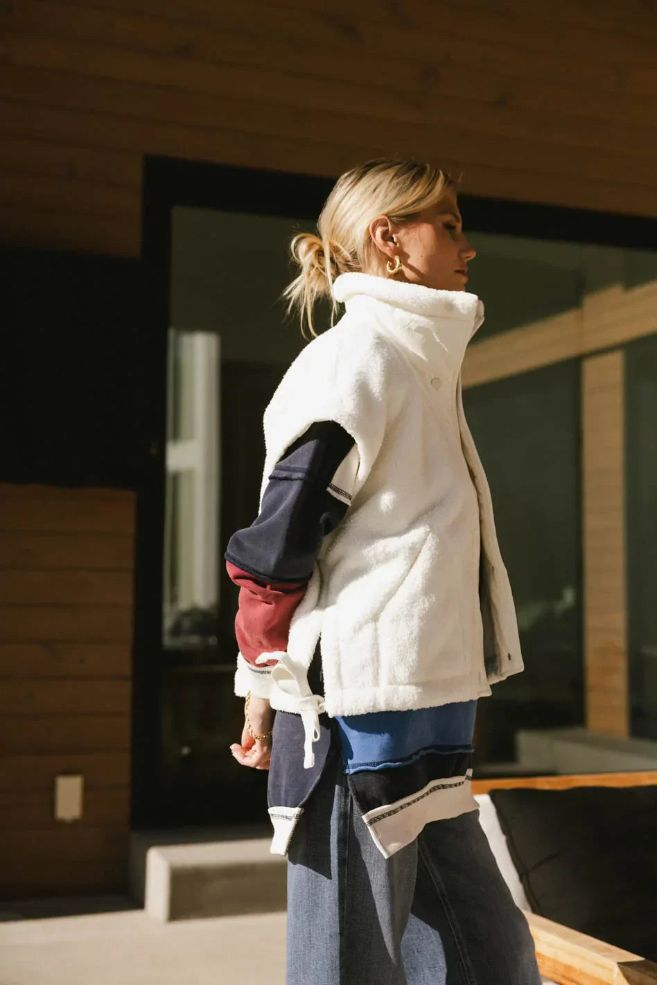 Alyssa Sherpa Vest FINAL SALE