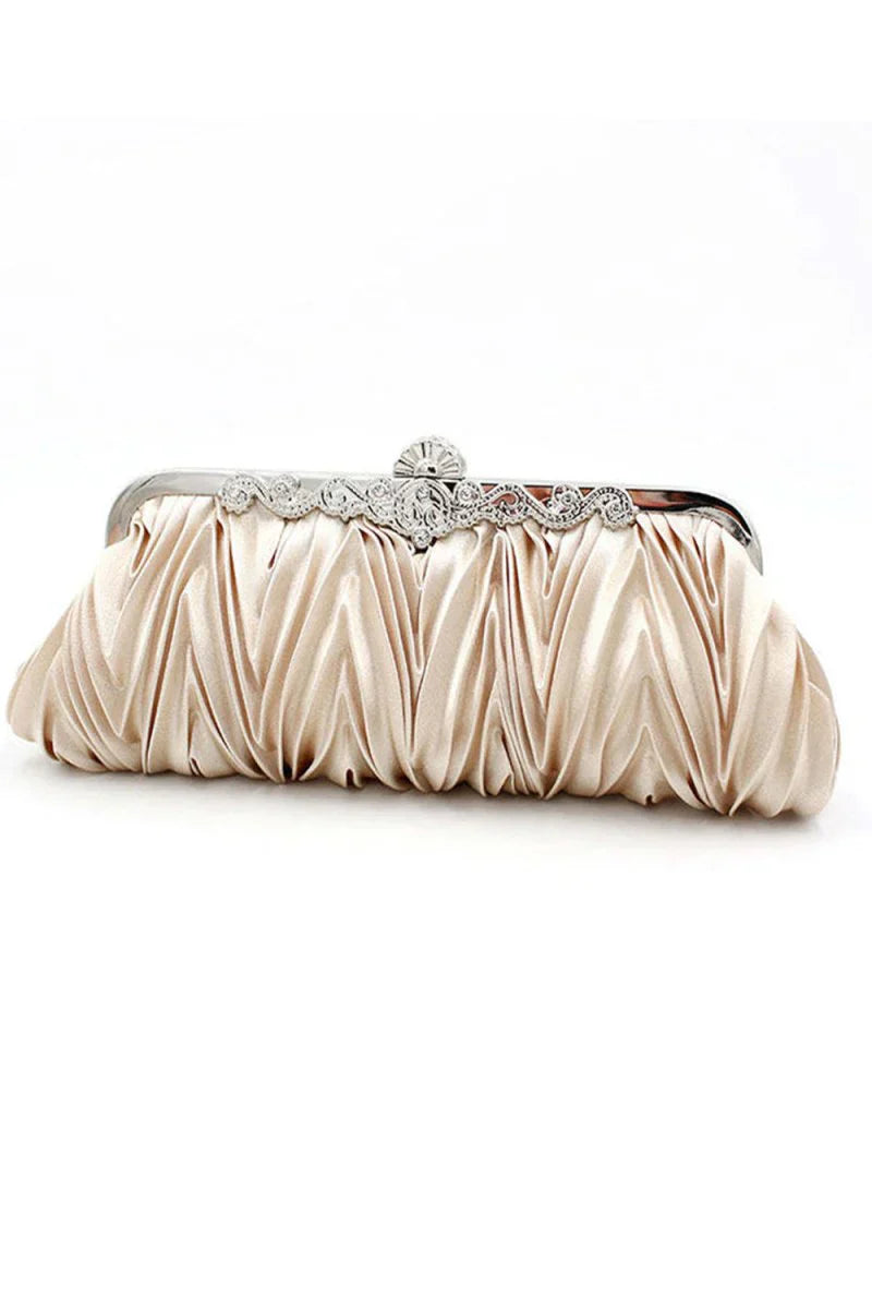 Classic Waterfall Like Queens Clutch Bag