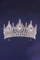 Half Circle Crystal Tiara