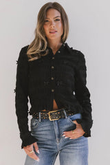 Leonora Blouse in Black FINAL SALE