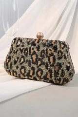 Eye Catching Leopard Clutch Bag
