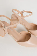 Georgia Heels in Beige