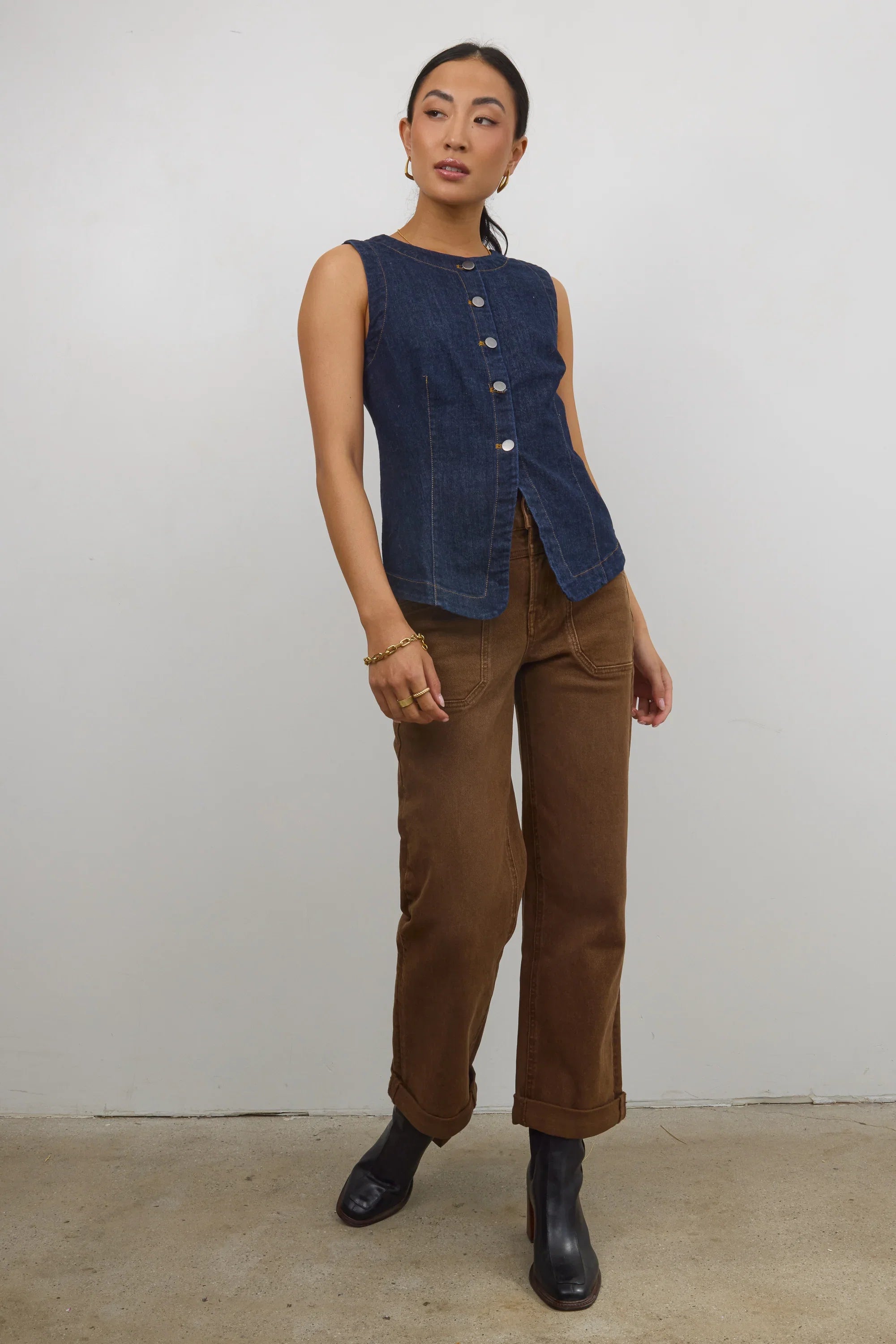 Jenny Denim Vest
