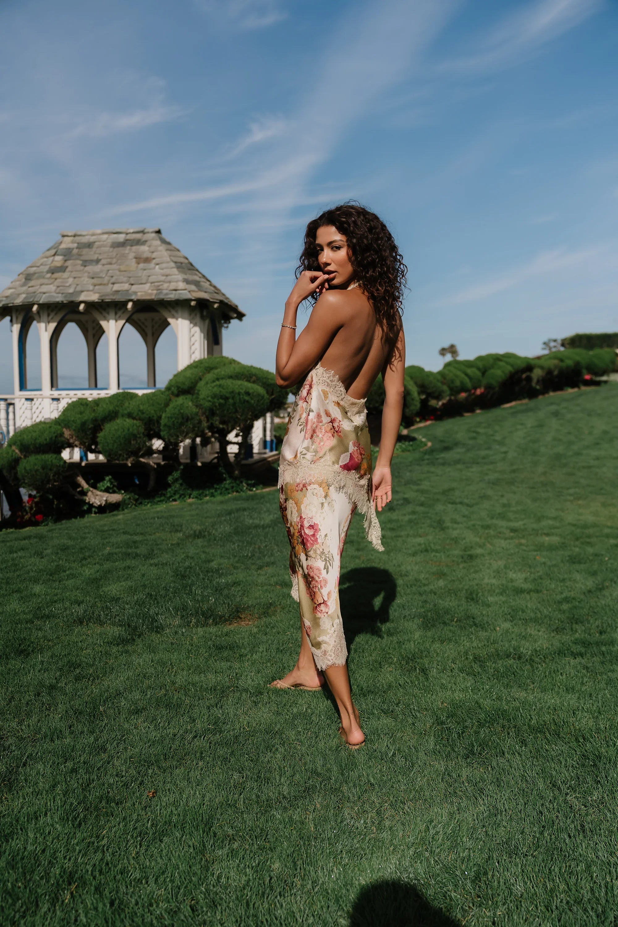 Victoria Floral Maxi Skirt