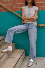 Cleo Studded Wide Leg Jeans FINAL SALE
