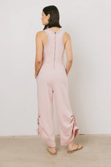 Tristan Knit Jumpsuit in Pink FINAL SALE
