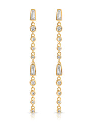 Crystal Linear Earrings