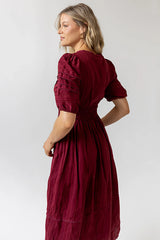 Tammia Ric Rac Midi Dress FINAL SALE