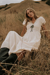 Kaydence Maxi Dress in Cream FINAL SALE