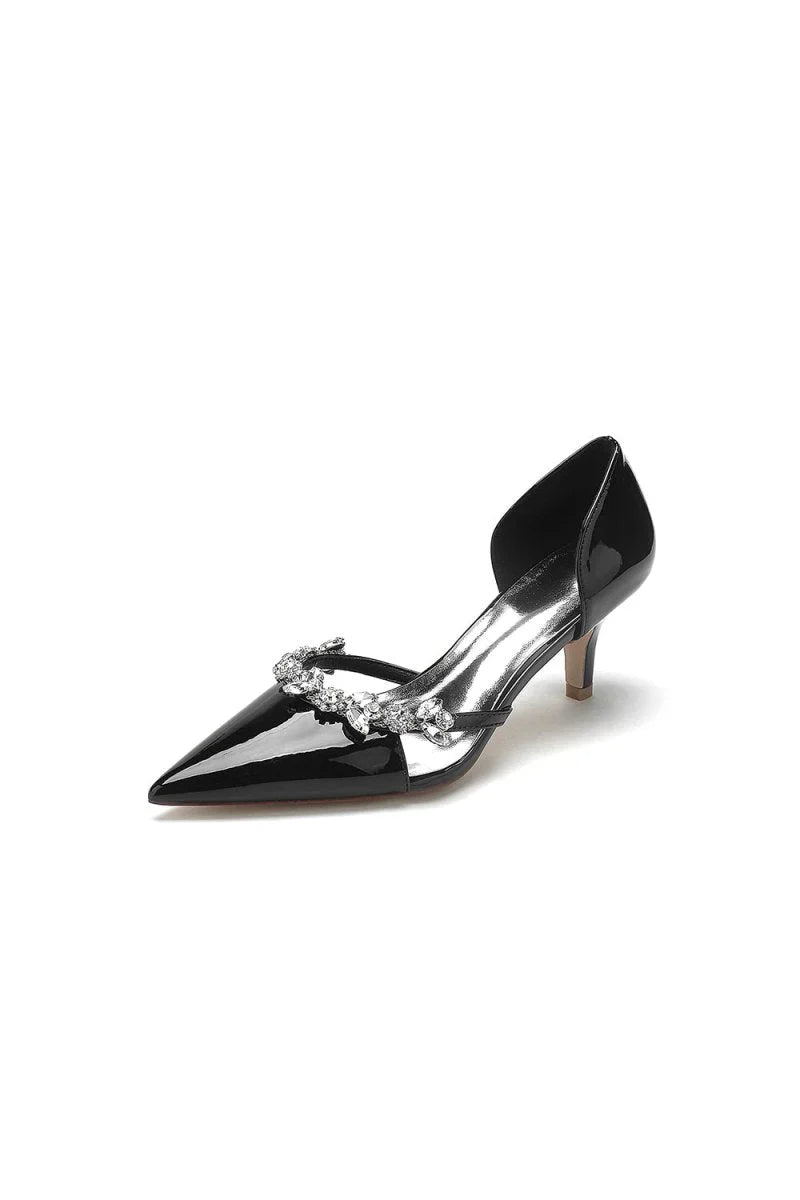 Glitter Crystal Rhinestone Wedding Shoes