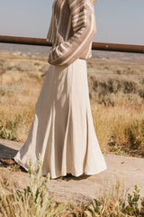Sunny Maxi Skirt in Taupe FINAL SALE