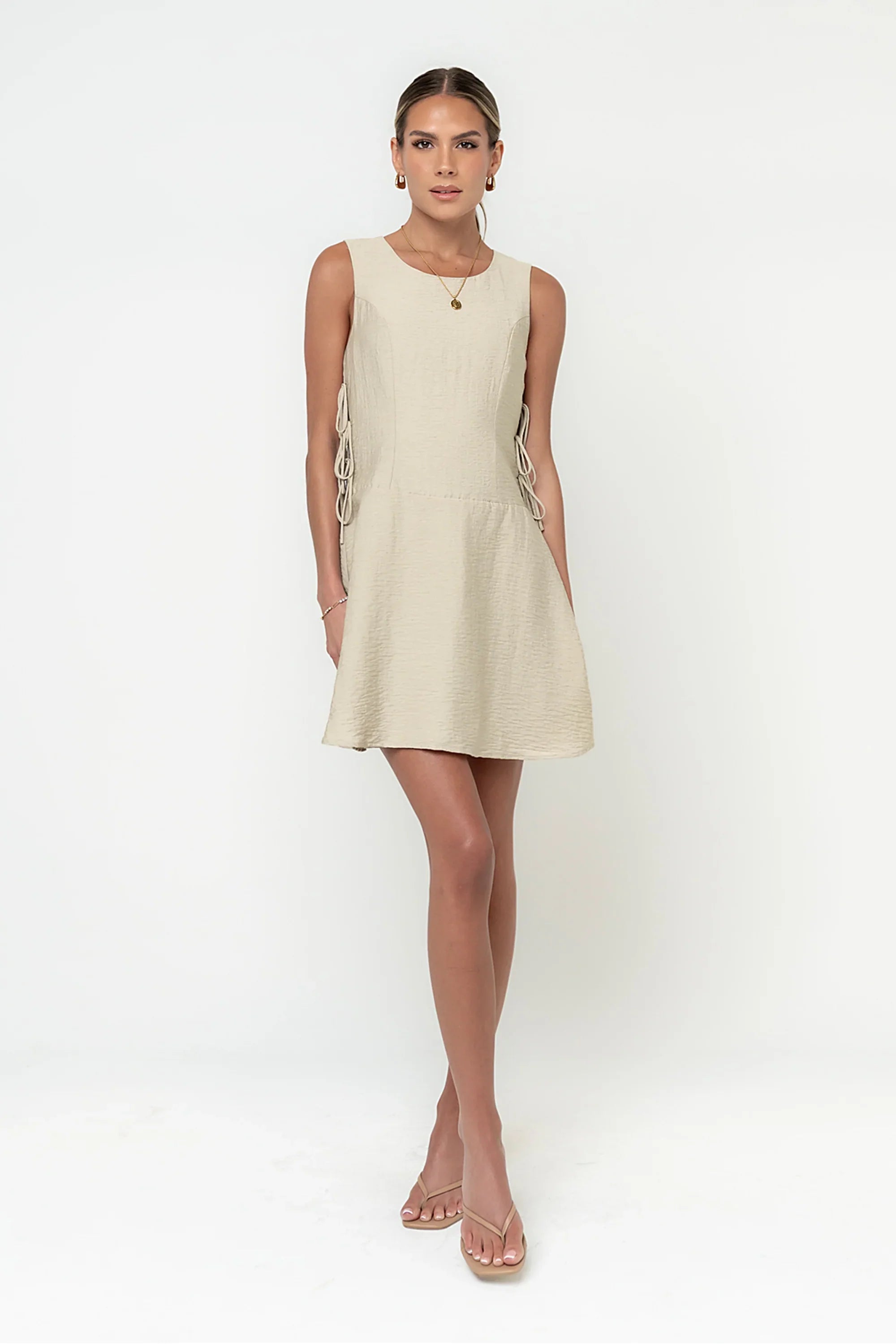 Korrie Crinkle Mini Dress