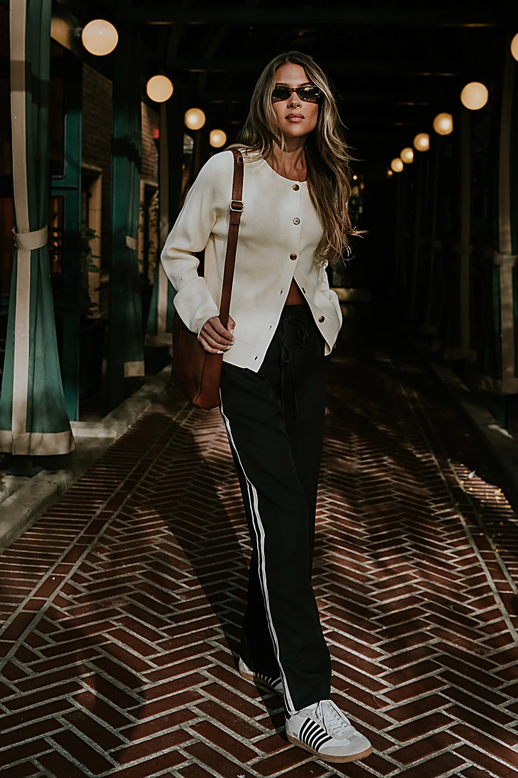 Debbie Ribbed Sweater in Ivory FINAL SALE