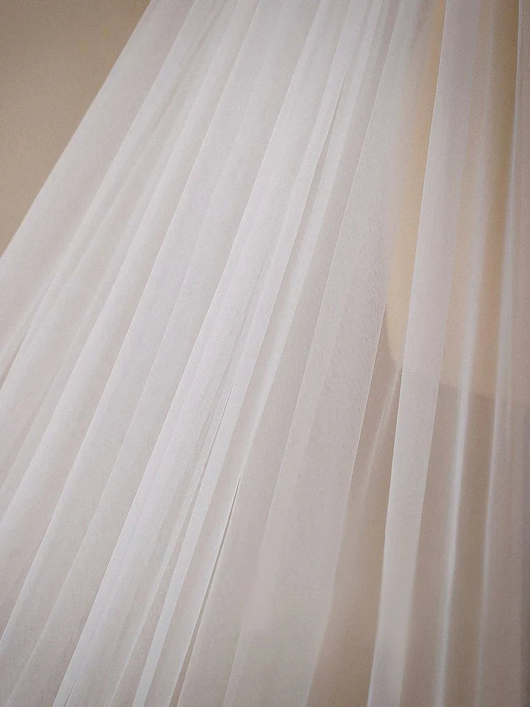 Flower Lace Cathedral Veil Bridal Veil Wedding Veil