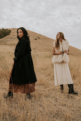 Rachel Trench Coat in Black FINAL SALE