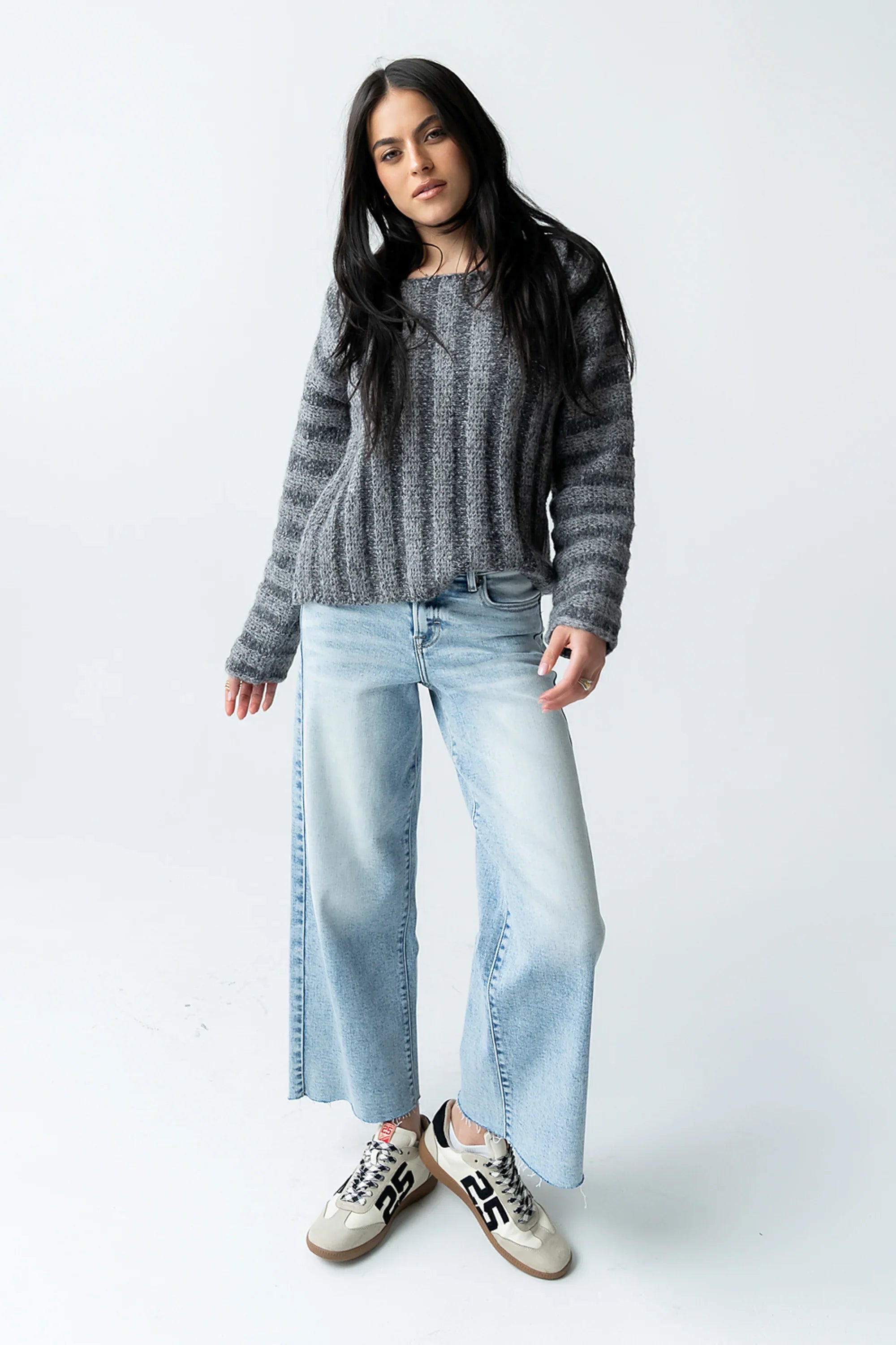 Colette Wide Leg Jeans in Light Wash