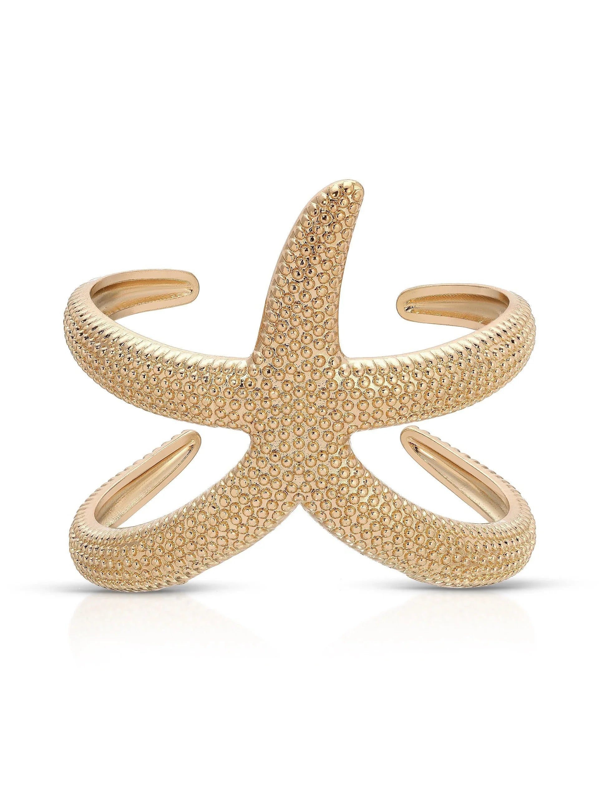 Starfish Hug Cuff Bracelet