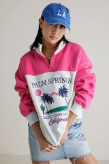 Palm Springs Quarter Zip FINAL SALE
