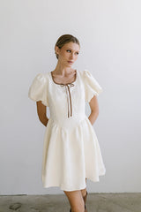 Mazie Textured Mini Dress FINAL SALE