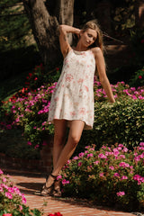 Moxie Floral Mini Dress