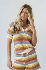 Evie Striped Top
