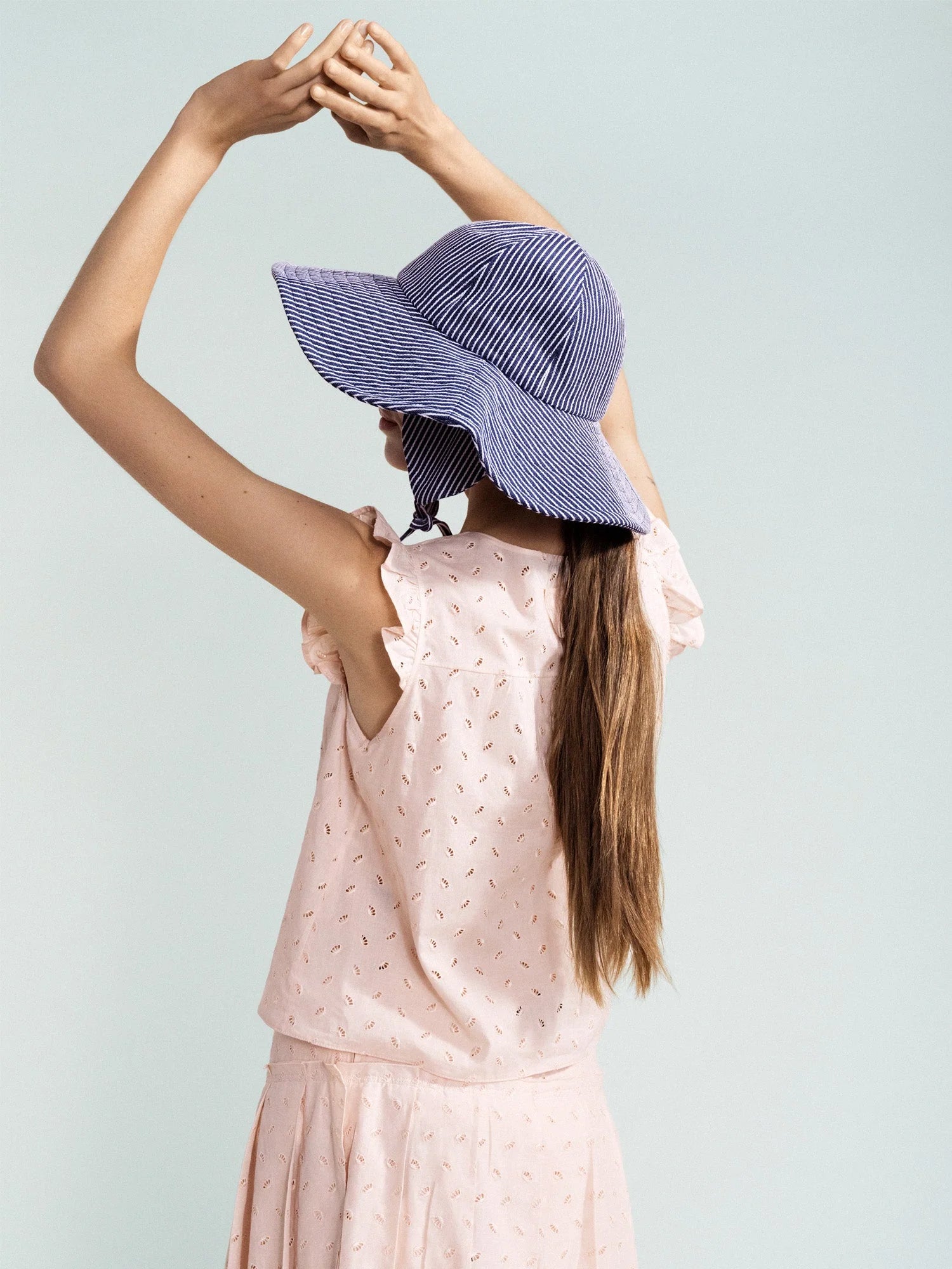 Striped Noona Sun Hat