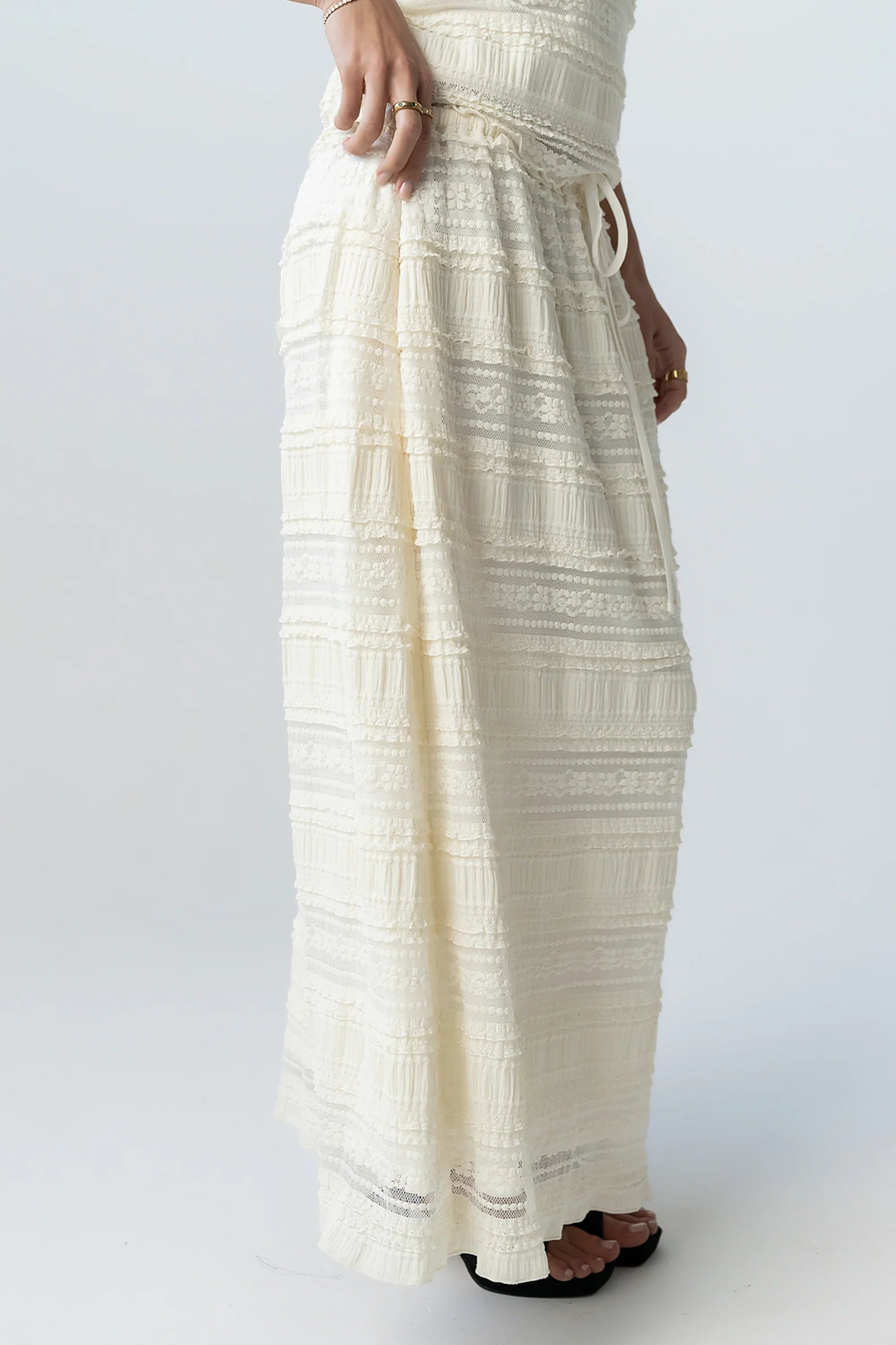 Markus Lace Maxi Skirt
