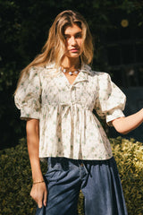 Denise Floral Blouse FINAL SALE