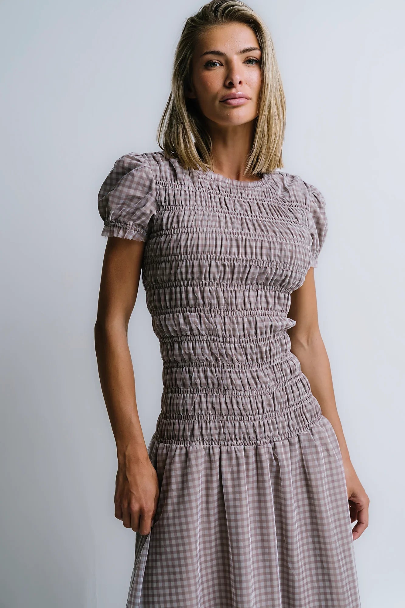 Daisy Gingham Maxi Dress FINAL SALE