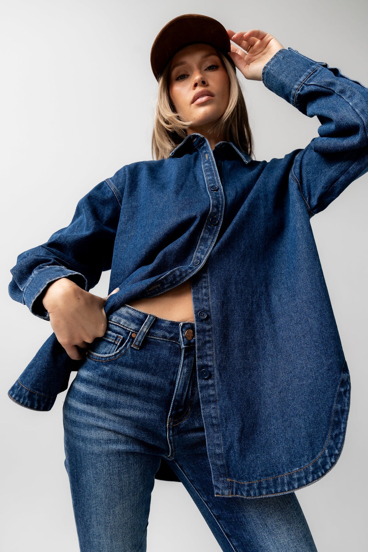 Maddy Oversized Button Up FINAL SALE