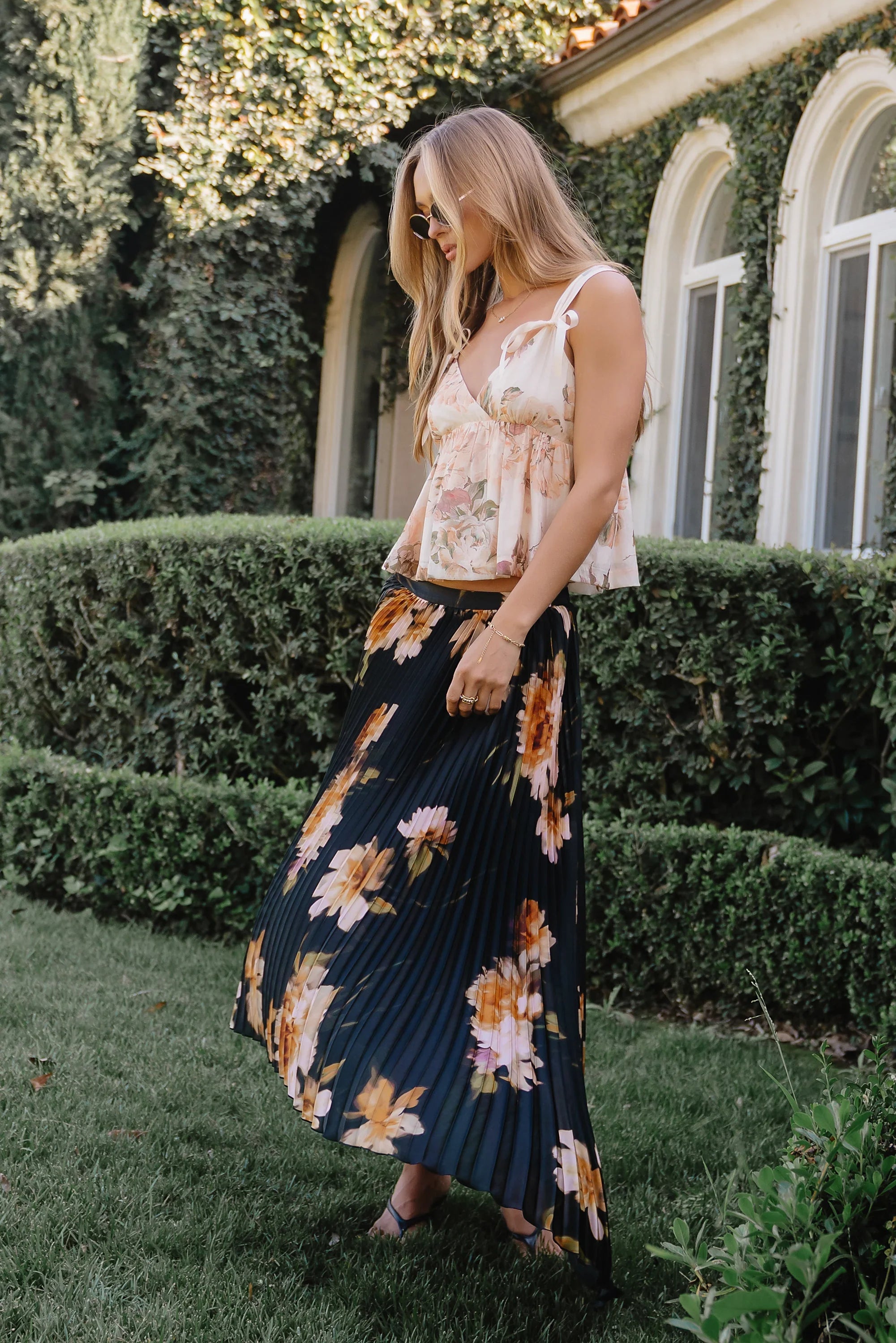 Maddison Maxi Skirt in Black