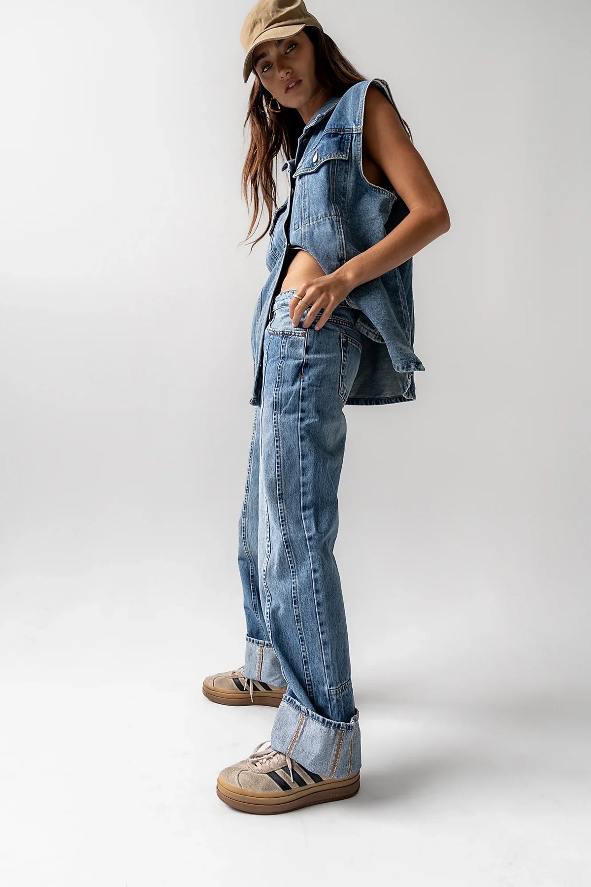 Amina Relaxed Wide Leg Jeans FINAL SALE