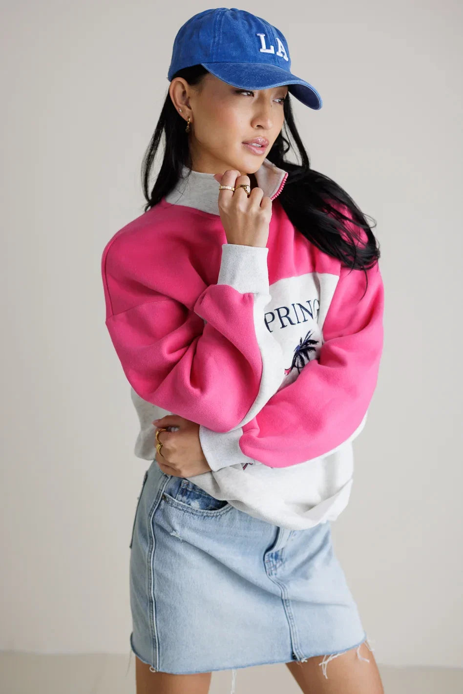 Palm Springs Quarter Zip FINAL SALE