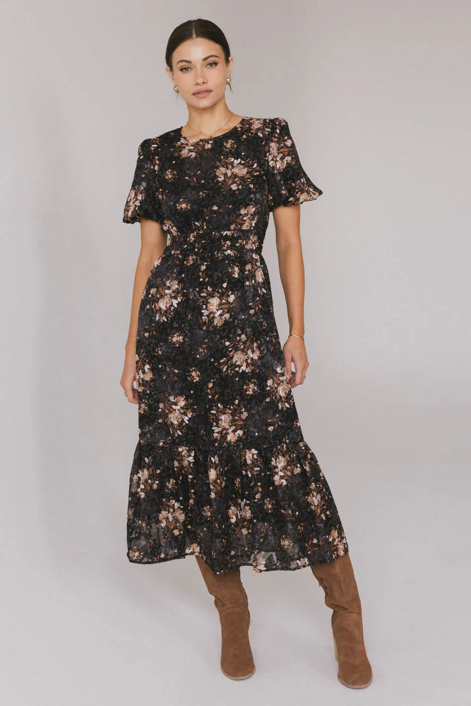Mirren Floral Midi Dress FINAL SALE