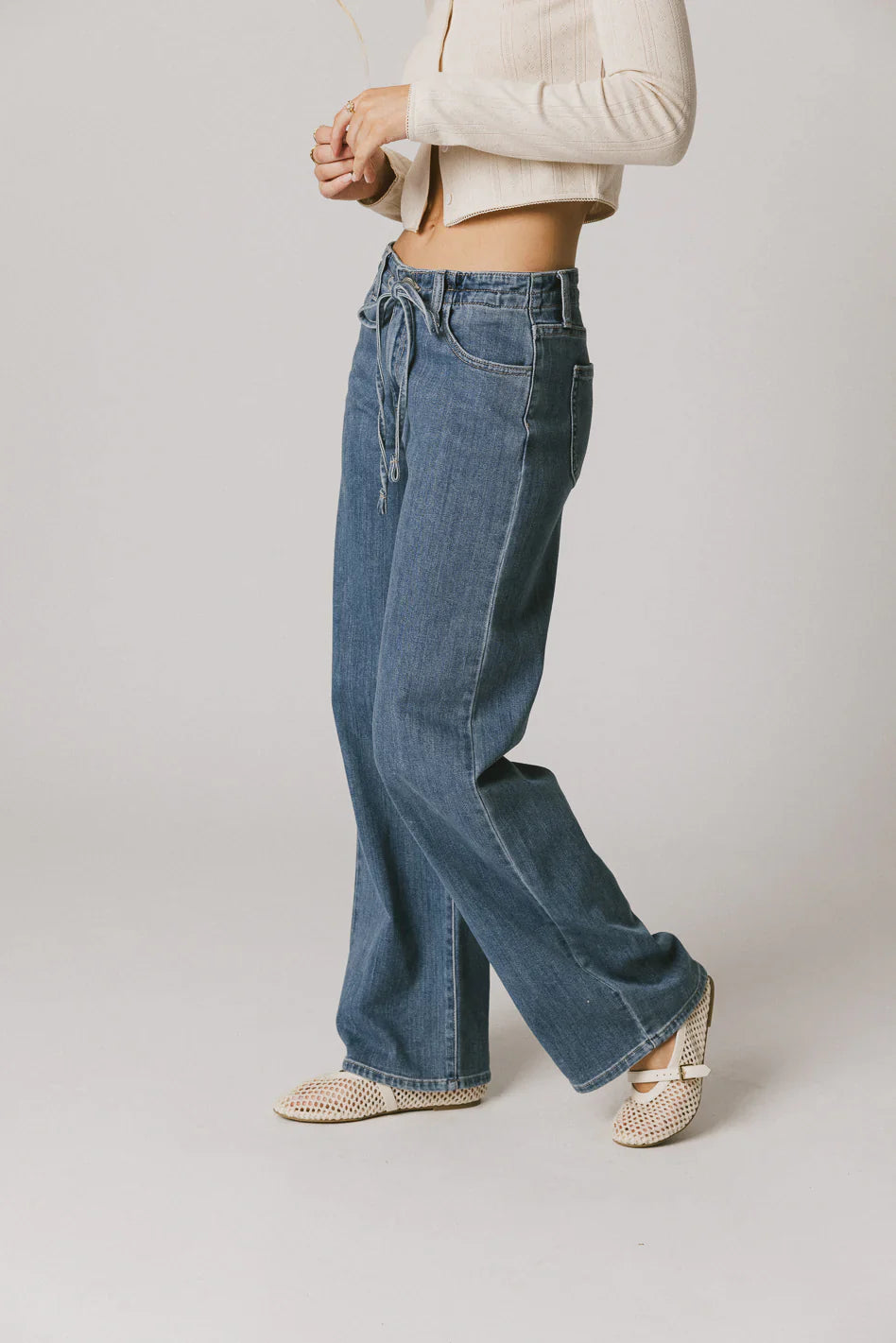 Enzo Wide Leg Jeans FINAL SALE