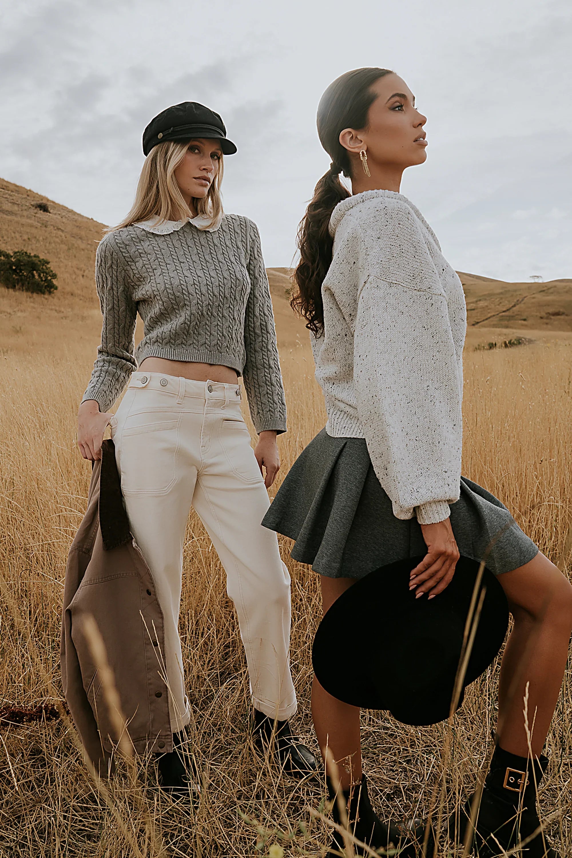 Fern Relaxed Sweater in Ivory