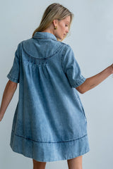 Julia Denim Midi Dress