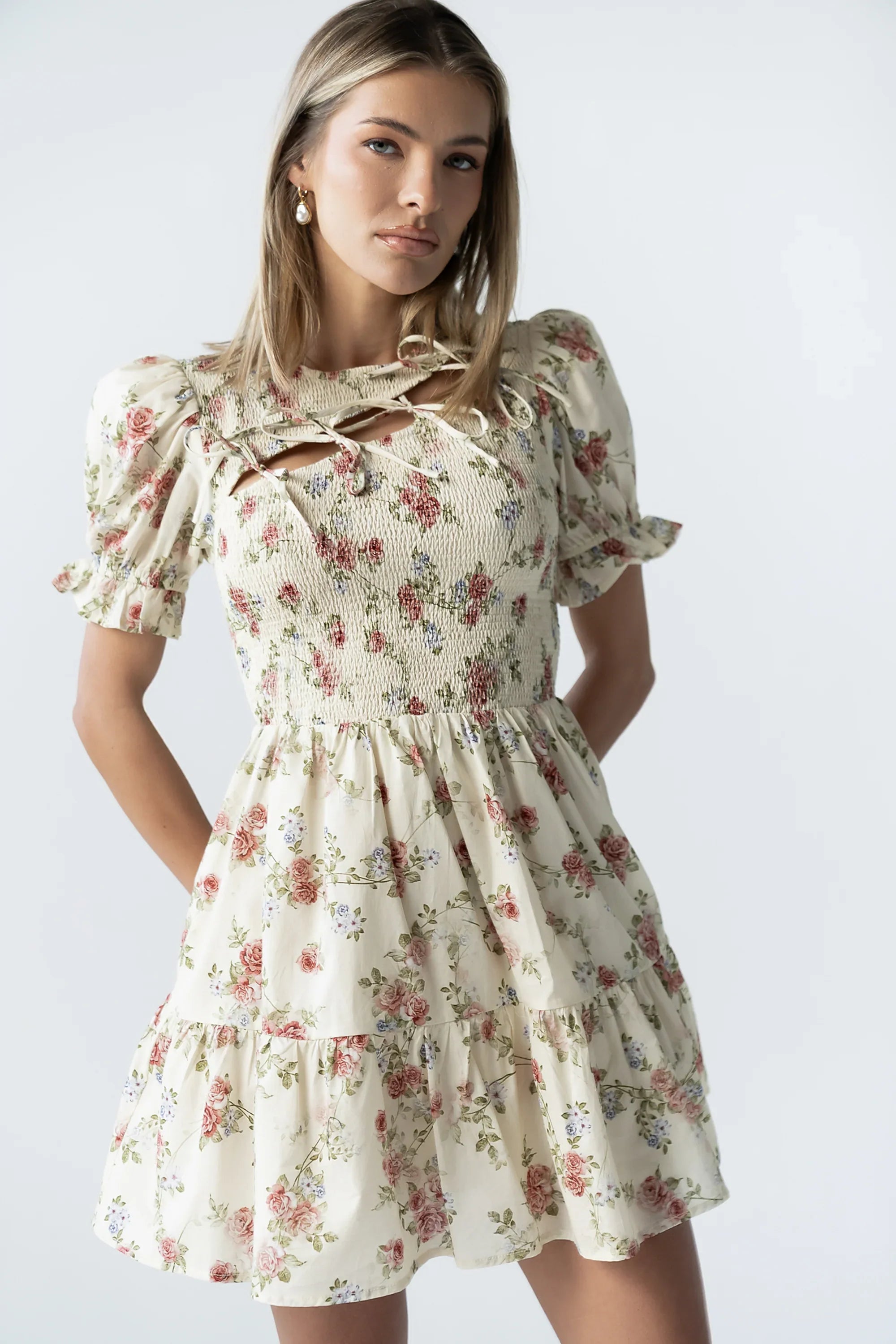 Vanessa Floral Mini Dress