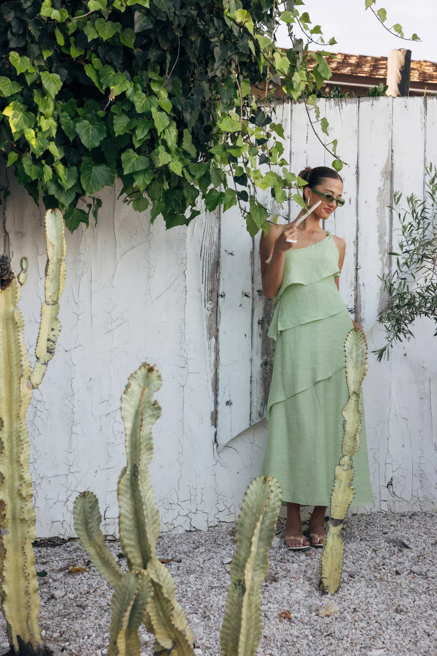 Freya Ruffle Tiered Maxi Dress