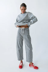 Marie Oversized Sweatshirt in Grey